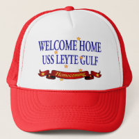 USS Leyte Gulf à la maison bienvenu