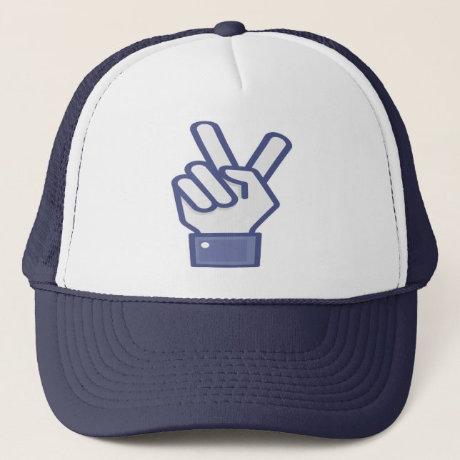 Casquette V Sign Trucker (Devant)