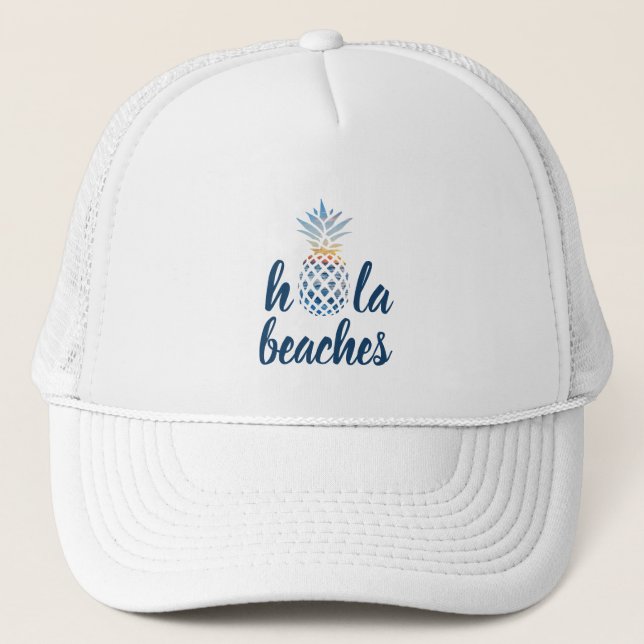 Casquette Vacances balnéaires sur mesure (Devant)