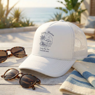 Casquette Vacances en famille sur mesure minimaliste