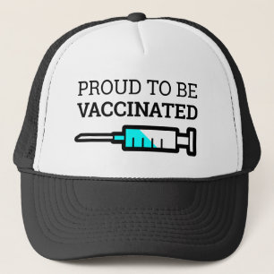 Casquette Vaccin Convid-19   Fière D'Être Vaccinée