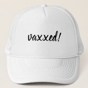 Casquette Vacciné & Fier Design Moderne de Vaccin Covid