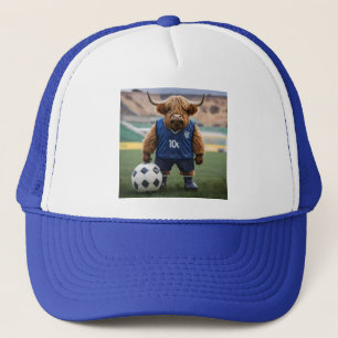 Casquette Vache Amusante Des Highlands, Vêtue Pour Le Footba