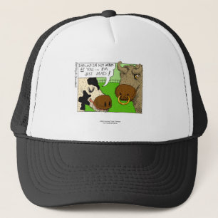 Casquette Vache avec SPM ? Impression encadrée hilarante