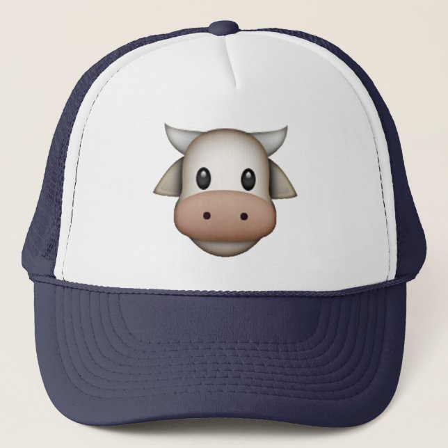 Casquette Vache - Emoji (Devant)