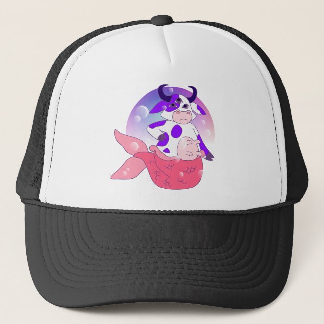 Casquette vache sirène (Devant)