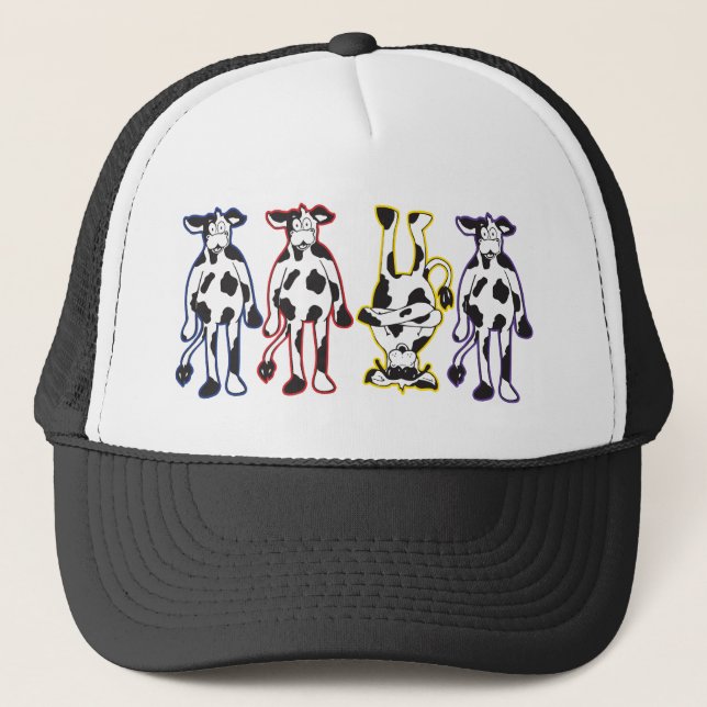 Casquette vaches (Devant)