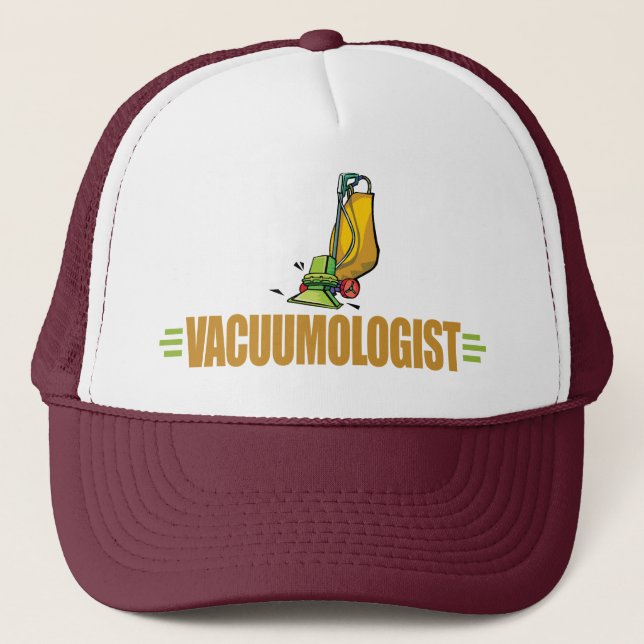 Casquette Vacuumage amusant (Devant)