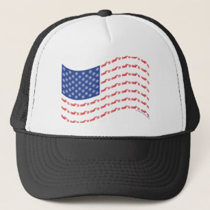 Casquette Vague-Drapeau-Chopper