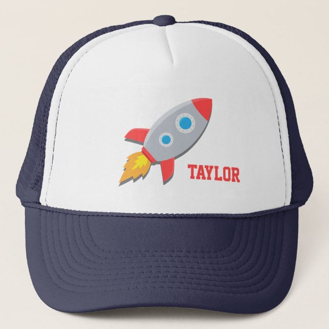 Casquette Vaisseau Spatial, Espace, Pour Garçons (Devant)
