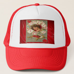 Casquette Valentin victorien la Reine de Coeur