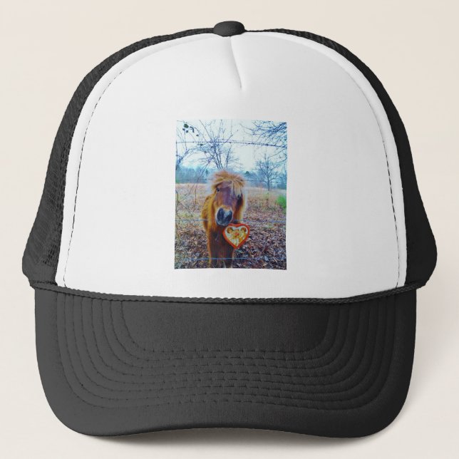 Casquette Valentine Heart Horse (Devant)