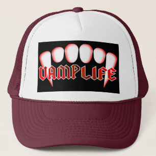 Casquette Vamplife Vampire Fangs Trucker Chapeau