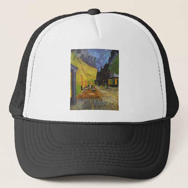 Casquette Van Gogh Cafe Terrasse Post-impressionniste (Devant)
