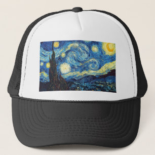 Casquette van gogh la nuit étoilée 1889 Art Vintage