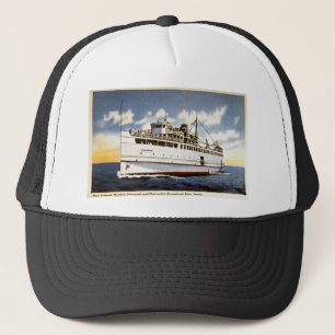 Casquette Vapeur Naushon, ligne de bateau à  vapeur de