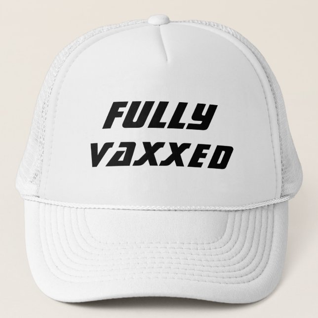 Casquette Vaxxed vaccin entièrement Vaxxed Convid cool moder (Devant)
