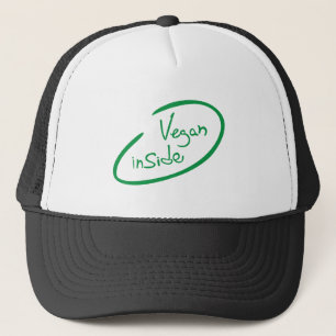 Casquette Vegan à l'intérieur