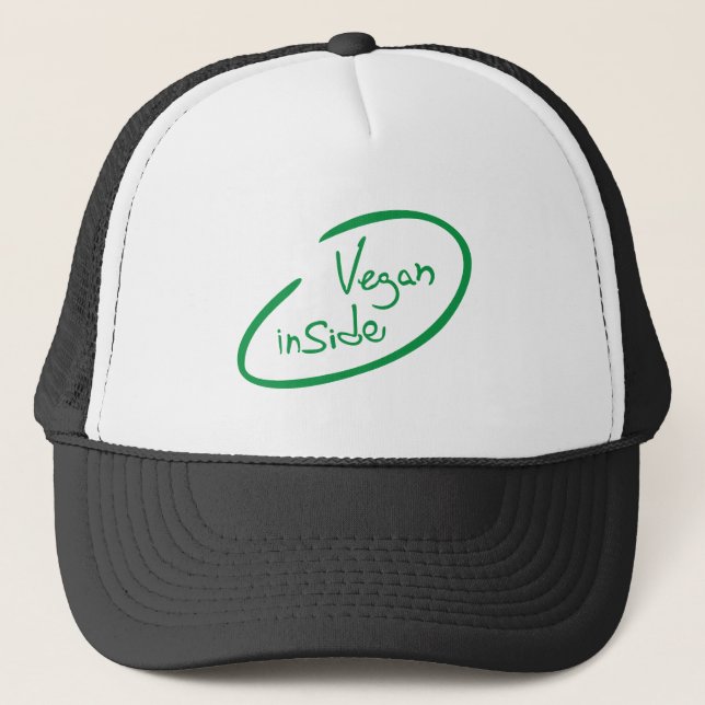Casquette Vegan à l'intérieur (Devant)