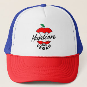 Casquette Vegan dur, Apple Core Vegan, Hardcore Vegan