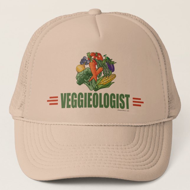 Casquette Végétarien humoristique (Devant)