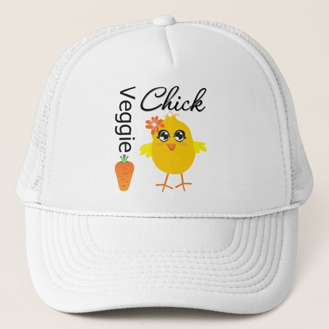 Casquette Veggie Chick (Devant)