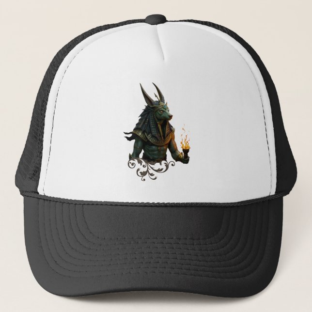 Casquette Veilleur de l'Au-delà – Anubis.  (Devant)