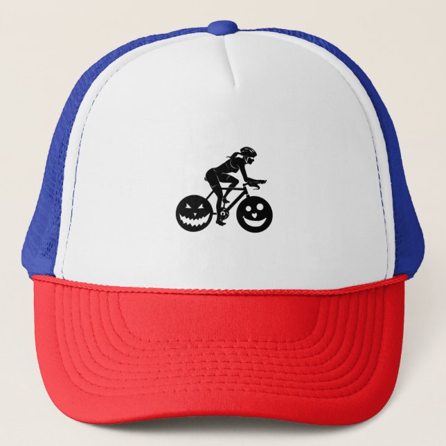 Casquette Vélo Halloween (Devant)