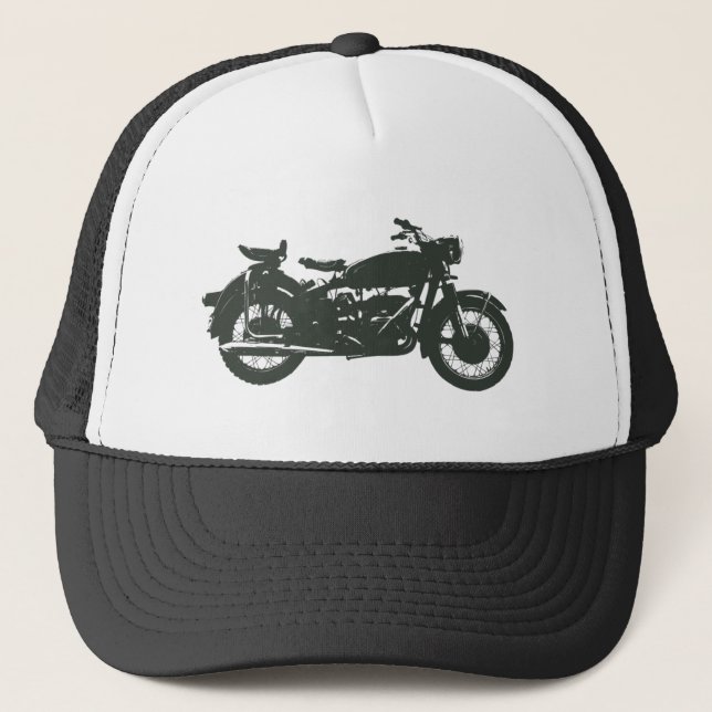 Casquette Vélo vintage (Devant)