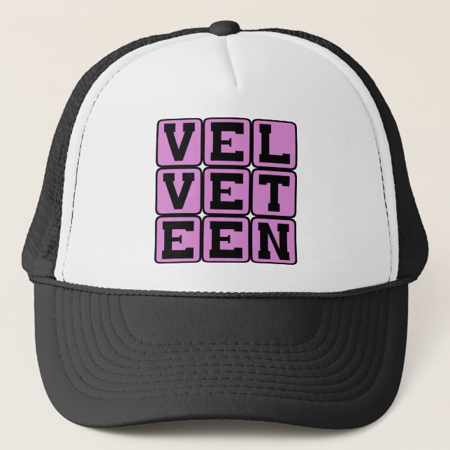 Casquette Velours, Ressemblant au Velours (Devant)