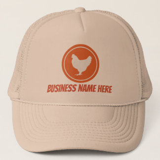 Casquette Vendeurs de poulet mignons ajouter un nom casquett