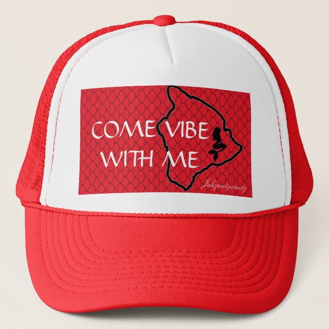 Casquette Venez le vibe avec moi (Devant)