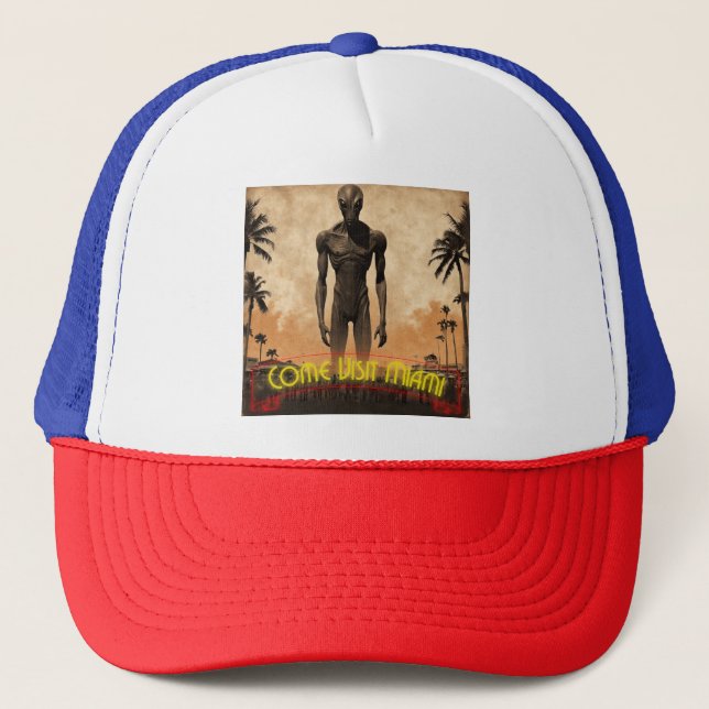 Casquette Venez visiter Miami (Devant)