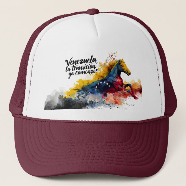 Casquette Venezuela | La transición ya comenzó | Orgullo  (Devant)
