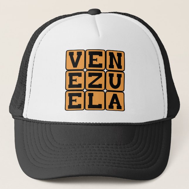 Casquette Venezuela, Pays d'Amérique du Sud (Devant)
