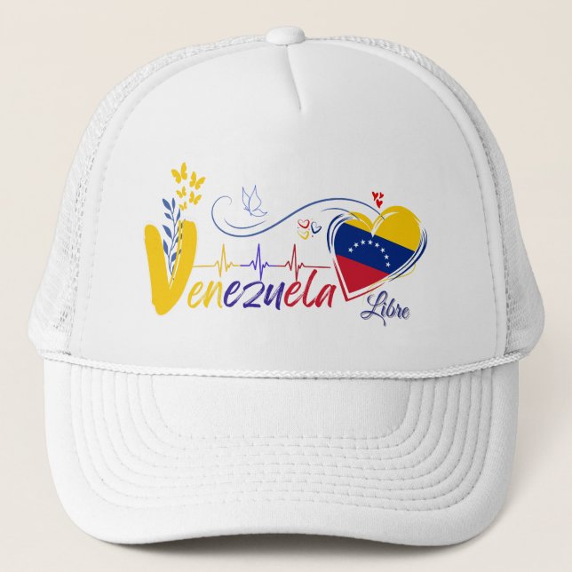 Casquette Venezuela se lleva en el Corazón (Devant)