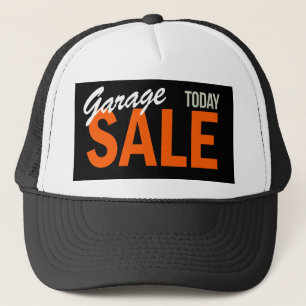 Casquette Vente de garage aujourd'hui