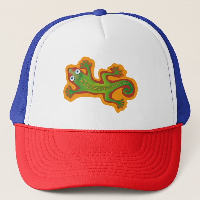 Casquette Verde del lagarto de Lindo (Devant)