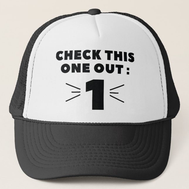 Casquette Vérifier cette sortie (Devant)