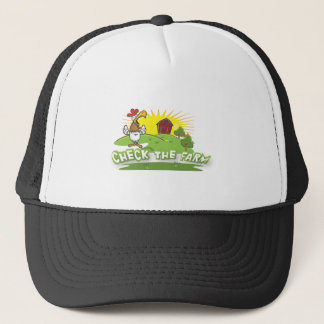 Casquette vérifiez le logo de ferme