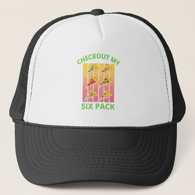 Casquette VÉRIFIEZ MA pizza SIX PACK (Devant)