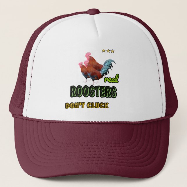 Casquette Véritable coq (Devant)
