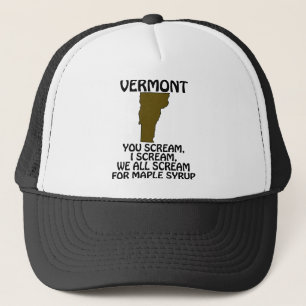 Casquette Vermont - Vous hurlez, je hurle pour le sirop d'ér