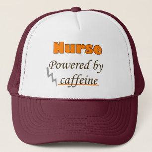 Casquette Verpleegkundige Alimenté par la caféine