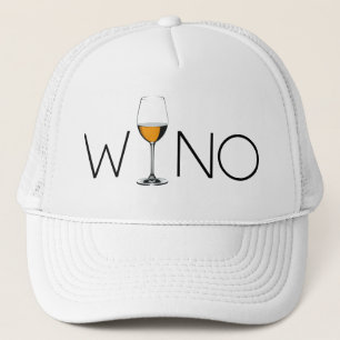 Casquette Verre d'amateur de vin de Wino