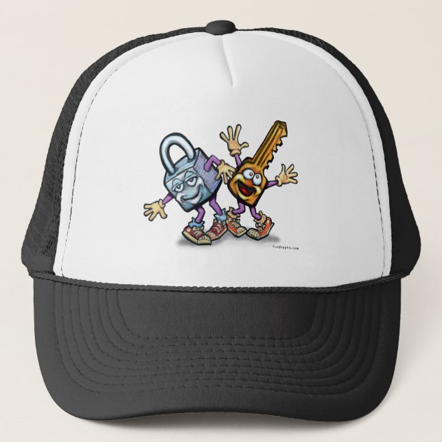 Casquette Verrouiller n clé (Devant)