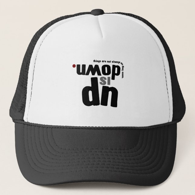Casquette Vers le haut de est vers le bas : Les choses ne (Devant)