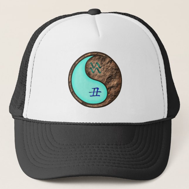 Casquette Verseau & Bœuf de Terre (Devant)