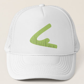 Casquette vert de camionneur de logo