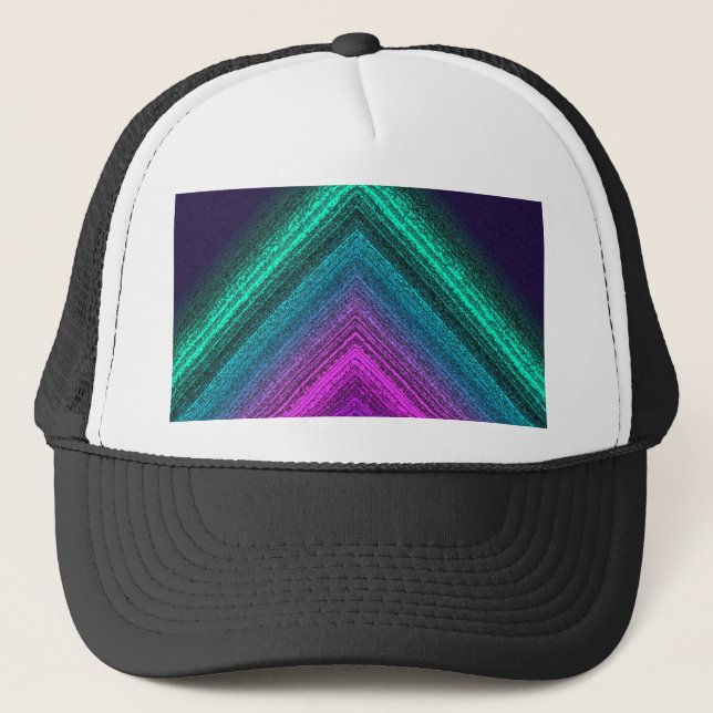 Casquette Vert de montagne électrique (Devant)